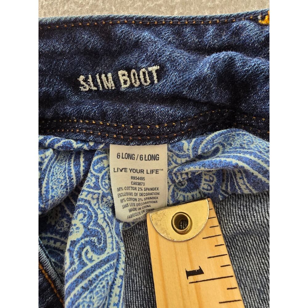 American Eagle Outfitters Blue Straight Leg Jeans - Picture 10 of 13